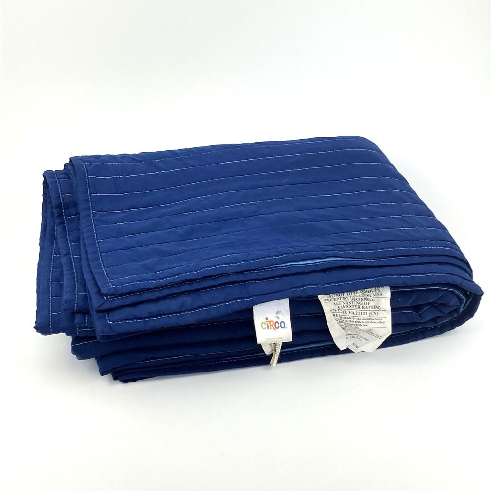 Circo Twin Sized Blue Blanket Quilt Bed Sheet Bedding Kids